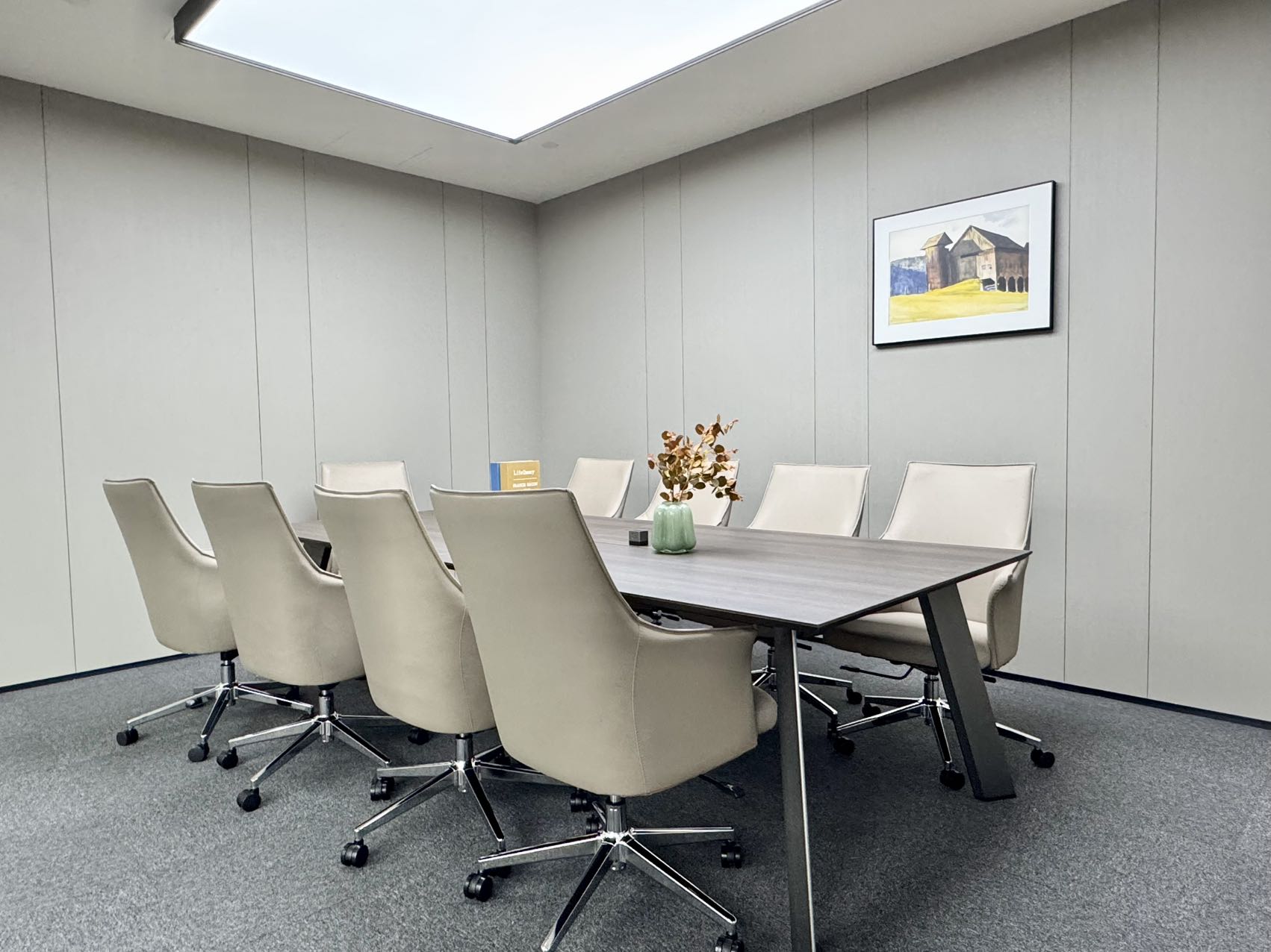 金融城地铁口超甲楼宇 电梯口 248平方 4隔间24工位 精装带家具 业主直租 中国华商金融中心办公室出租