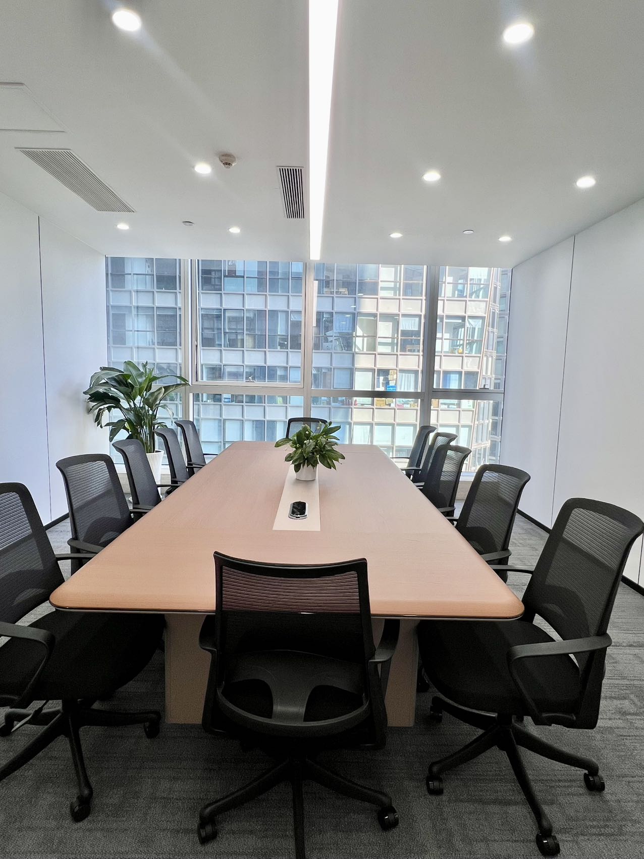 天府三街甲级品质楼盘 395.61平方 6隔间39工位 大落地创 采光视野好 希顿国际办公室出租