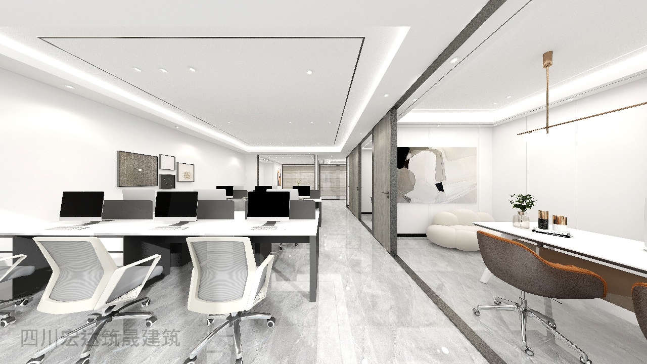 含物业 高新区新世纪环球中心全新装修200平办公室  现房全新装修 户型方正