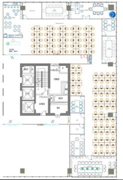 紧邻金融城 大面积户型 982平方 10隔间110工位 正对电梯口 已通上下水 嘉煜金融科技中心办公室出租
