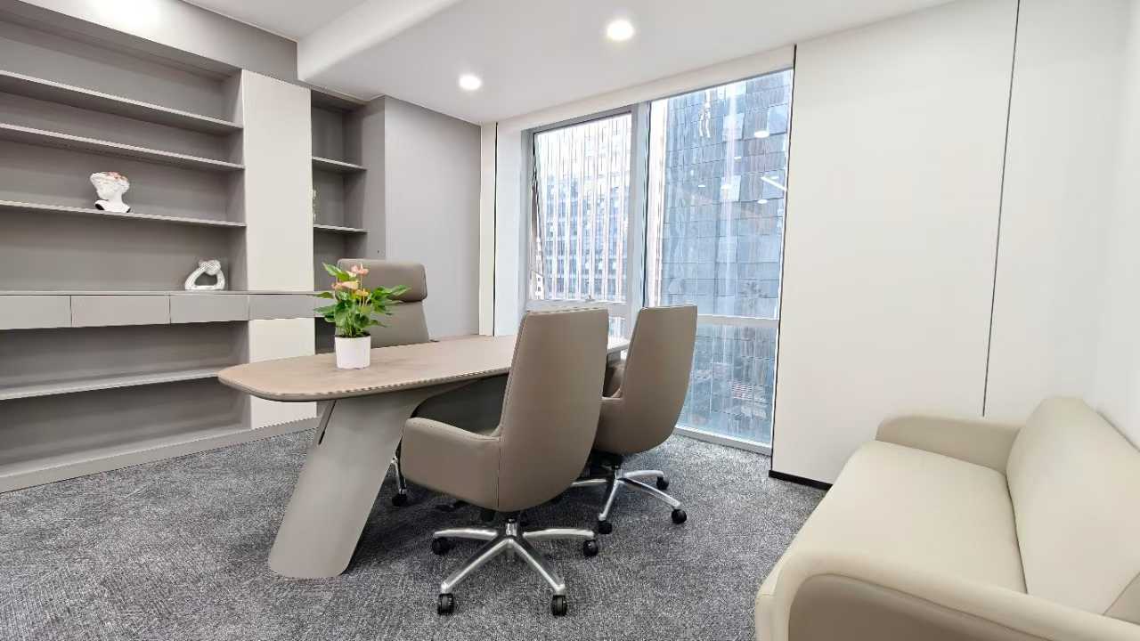 天府二街新开楼盘 295平方 4隔间30工位 24小时空调 带共享配套 所见即所得 雄川金融中心办公室出租