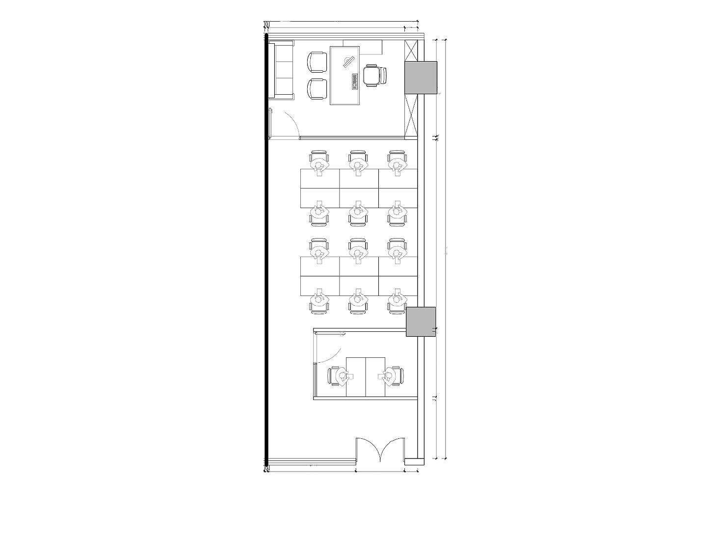环球中心创业小面积出租 西区朝外 老板间视野巴适 2隔间12工位 按套含物费出租 办公室出租