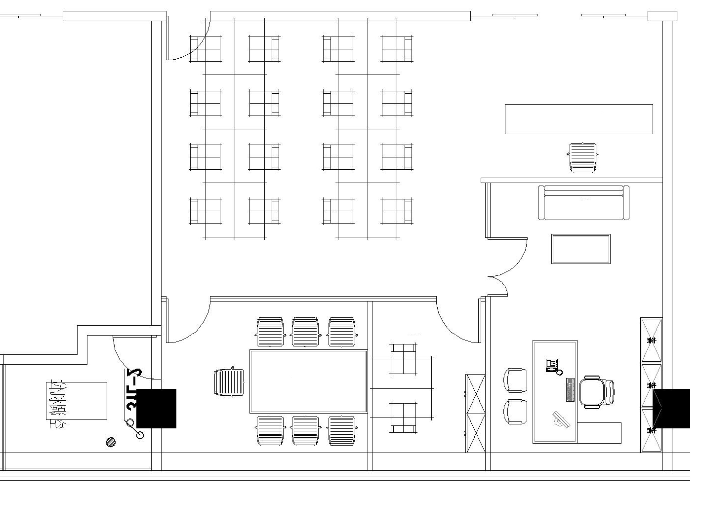 金融城优质电梯口小面积 按套出租 3隔间12工位带前台 含物业费 24小时空调 誉峰国际办公室出租