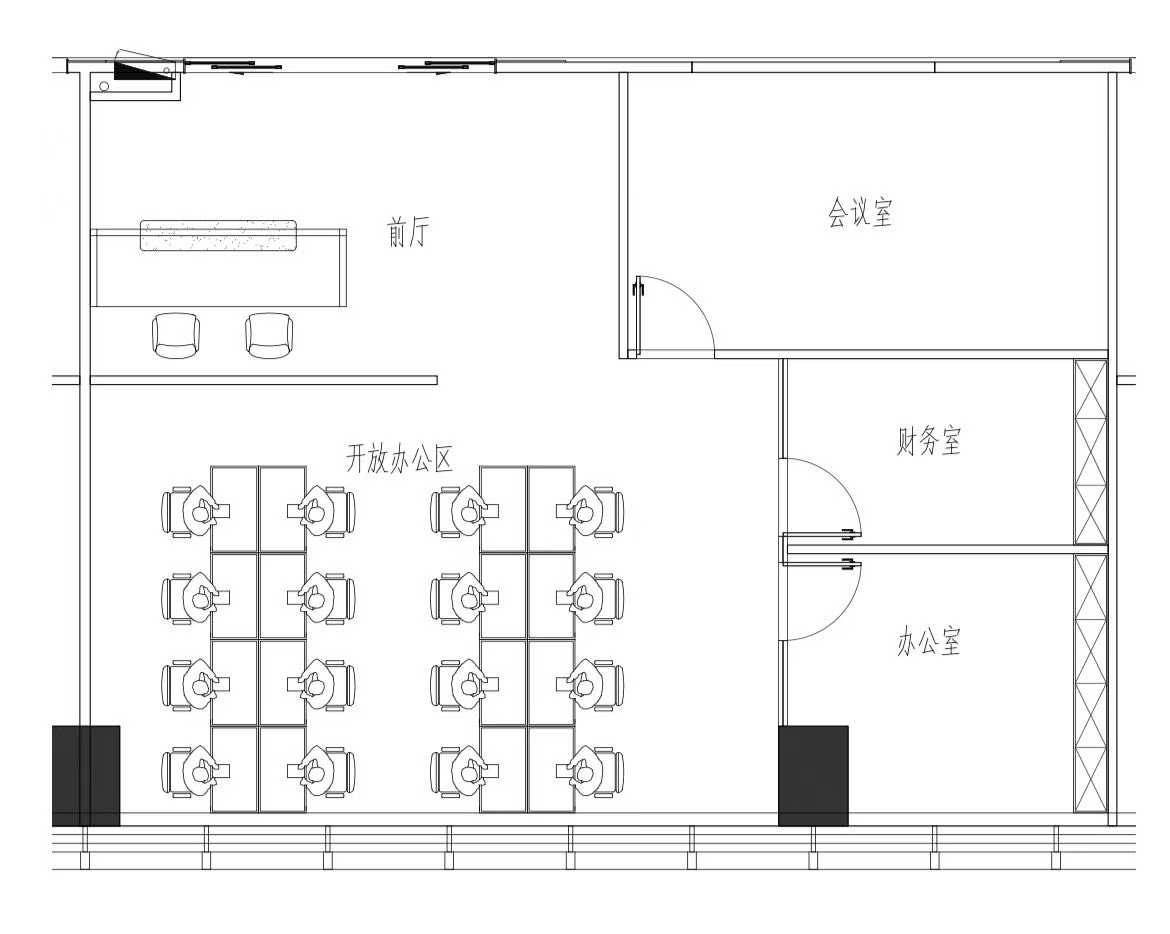 理工大学地铁口甲级品质楼盘 3隔间24工位 服务面积220平 高区视野巴适 招商城市主场办公室出租