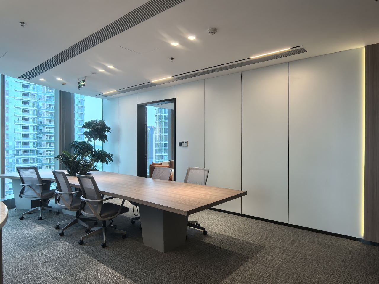 金融城超甲楼盘 整栋都是高品质客户 191平方 品质接待房 采光面大 大老板间 银泰中心办公室出租