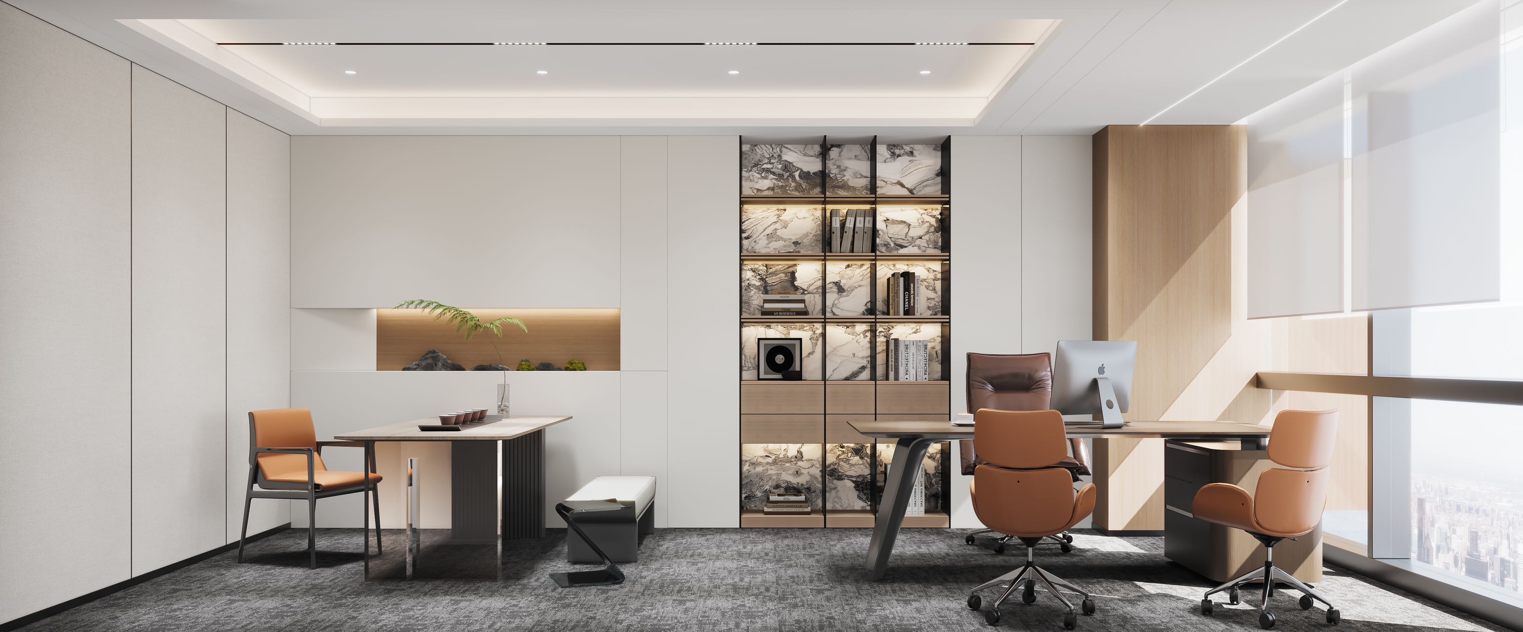 东门大桥地铁口 5隔间23工位按套出租 装修中 带前台接待区 含物业费 东方广场办公室出租