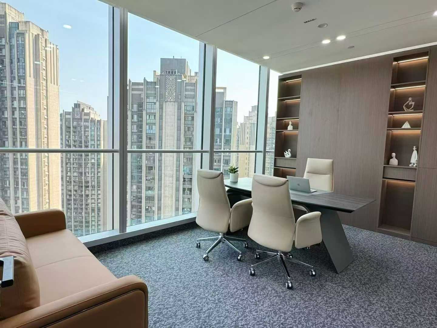 东大路/牛市口地铁口 整层升级装修 服务面积259平 4隔间24工位 高区视野巴适 品质家居 光华你中心办公室出租