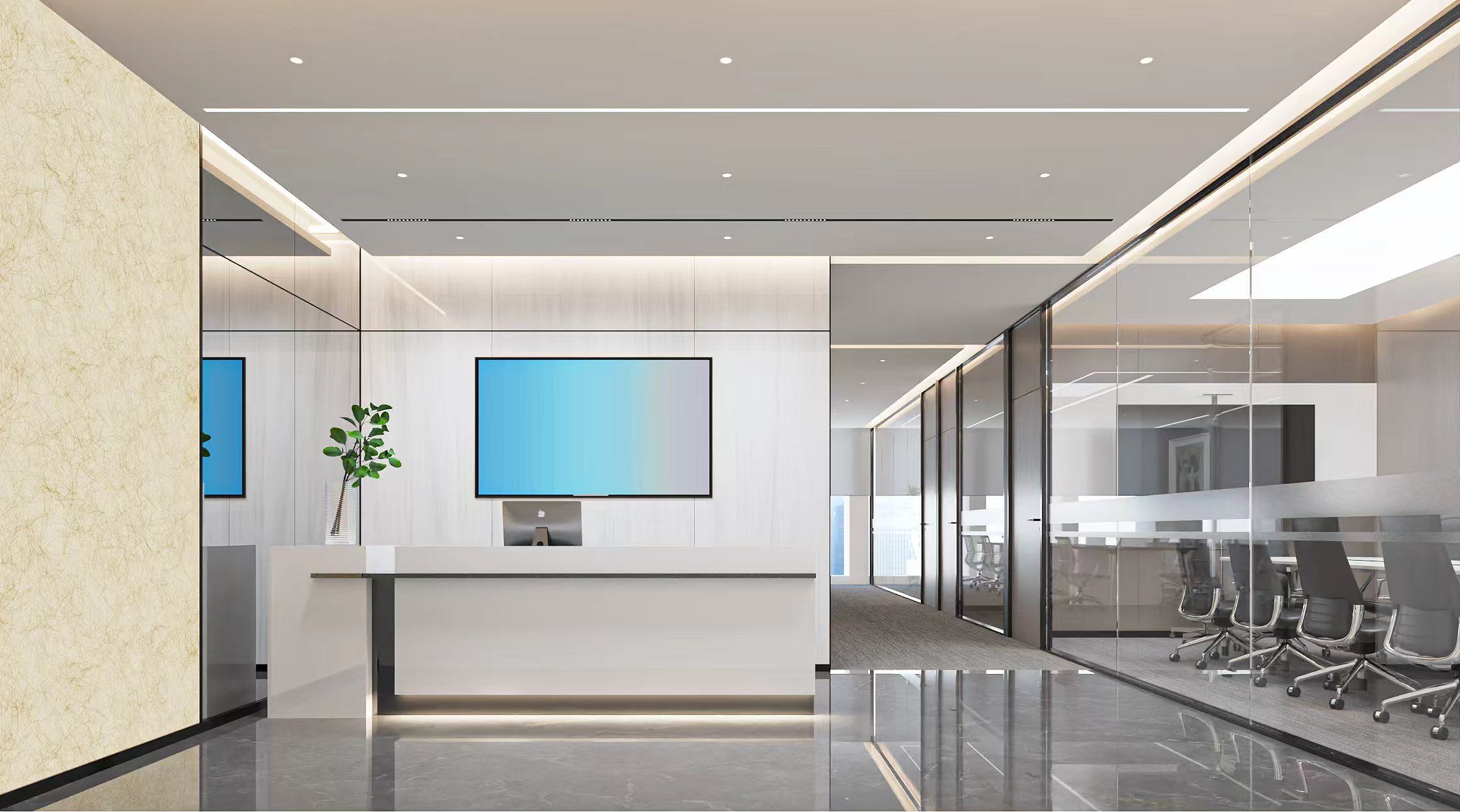 天府三街地铁口 东北双面采光按套出租 6隔间30工位 精装 户型如图 新希望国际办公室出租