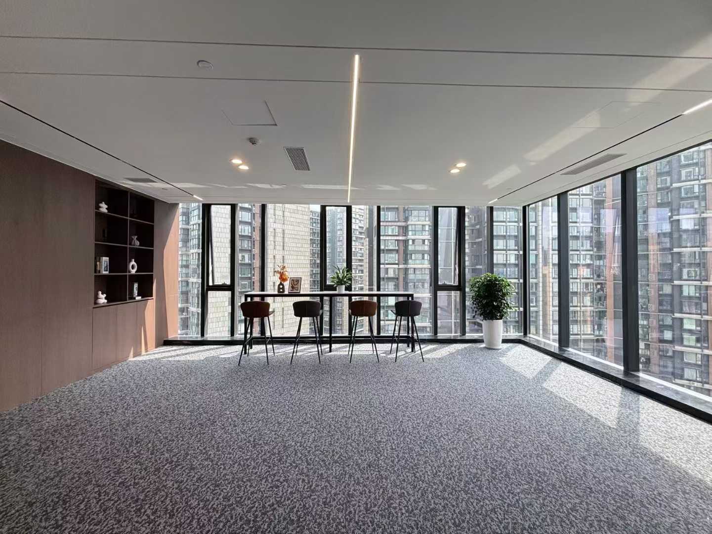 5号线市一医院地铁口 甲级 5隔间40工位 超大老板间 通上下水 双面采光 仁和国际广场办公室从出租