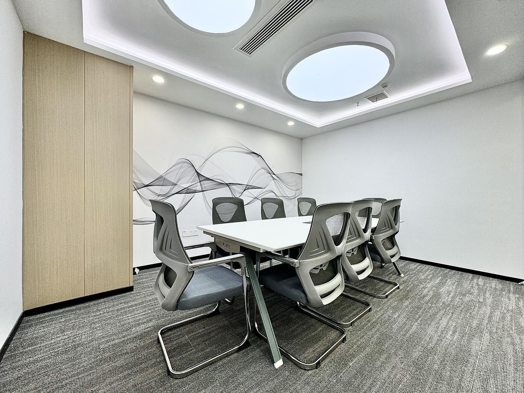 桐梓林地铁口 现代新中式风格 4隔间32工位 按套出租 大气老板间 报价含物业费 新希望大厦办公室出租