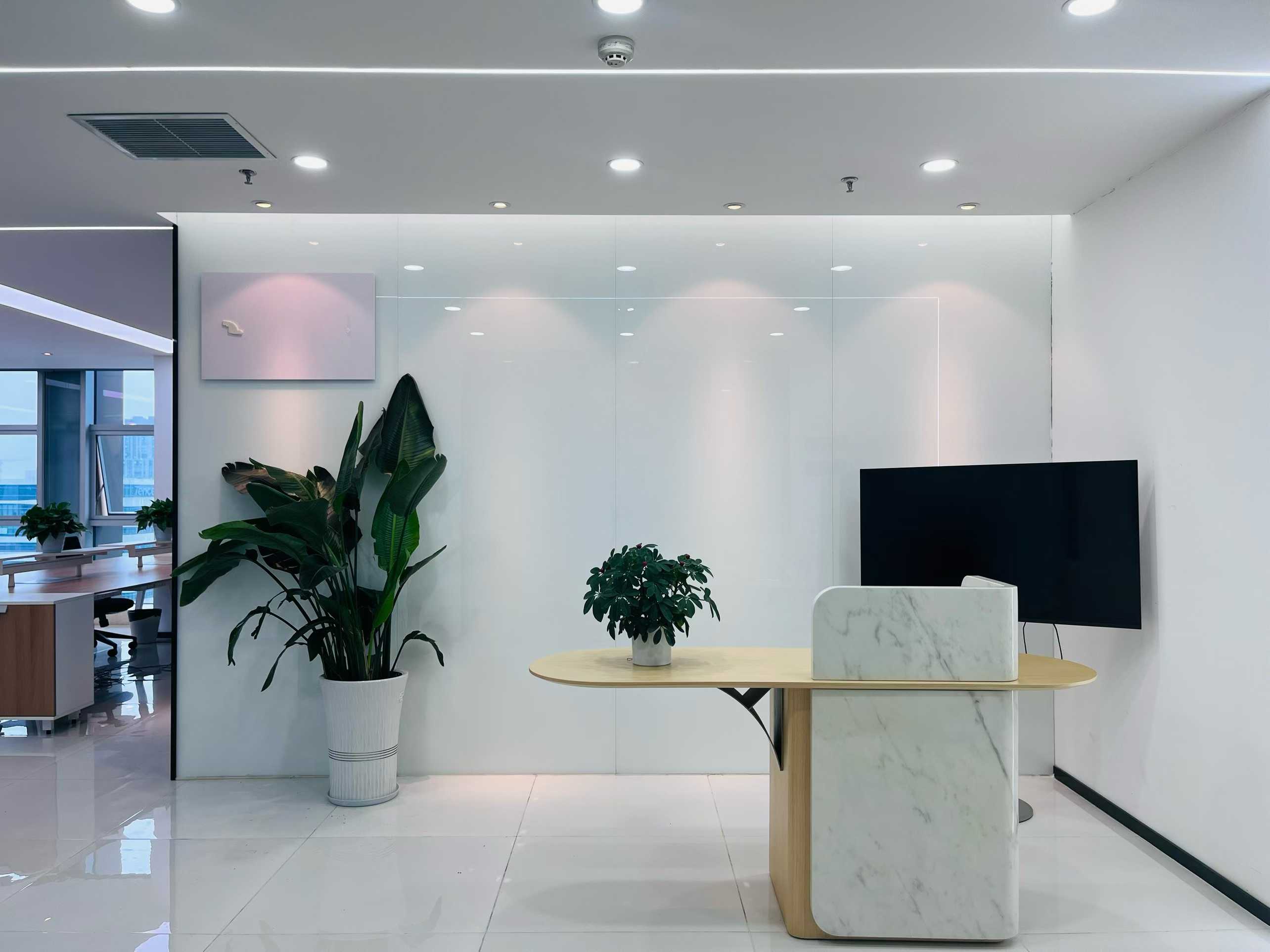 天府三街老超甲写字楼 24小时空调 双面采光 277平 4隔间35工位带库房 特价含家具 节能大厦办公室出租