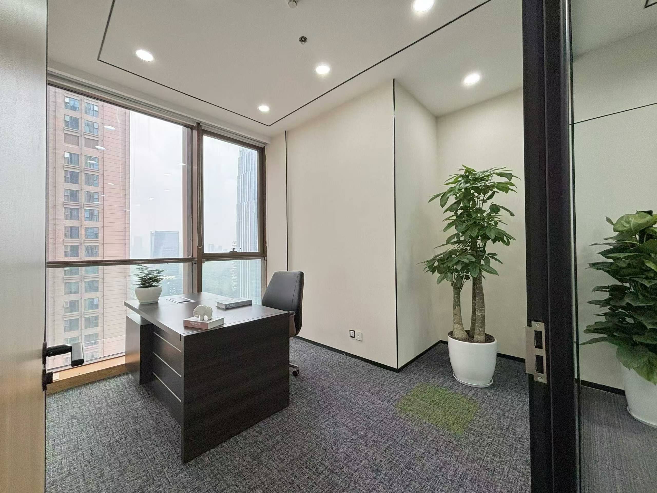 世纪城精装4隔间20工位 213平 地铁口 报价含税 价格可沟通 东方希望天祥办公室出租