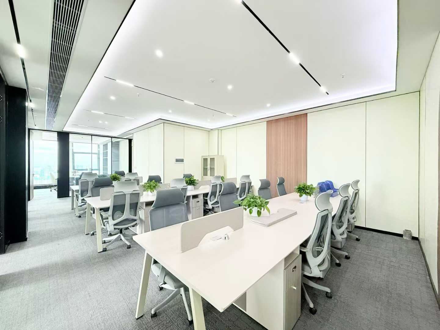 人民北路地铁口高区看锦江文殊院 292平方 6隔间20工位 24小时空调 拎包入住 配套完善 北成8号办公室出租