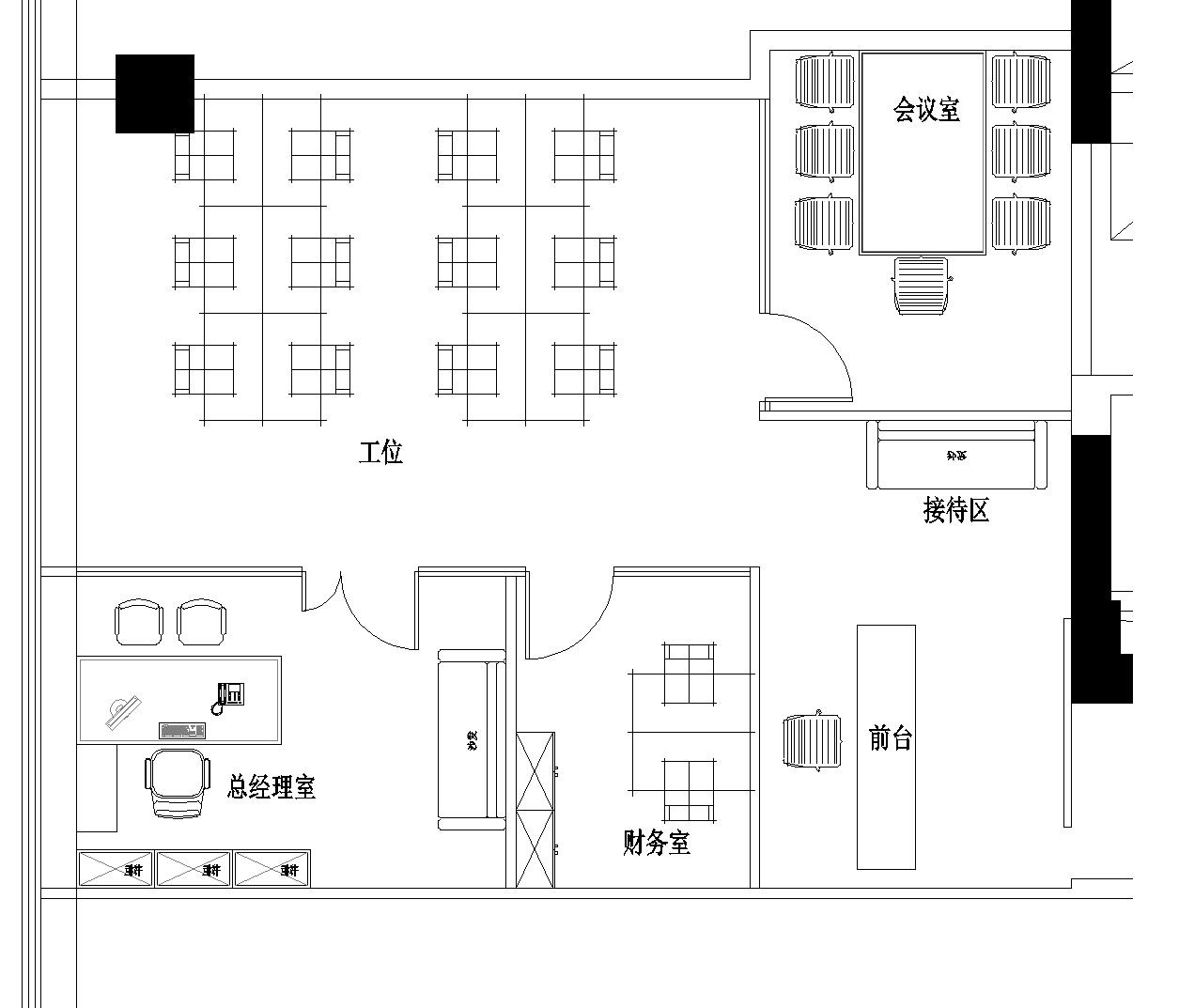 金融城经典小户型 3隔间12工位无加时费 特价12800元含物业费含家具 核心地段 誉峰国际办公室出租