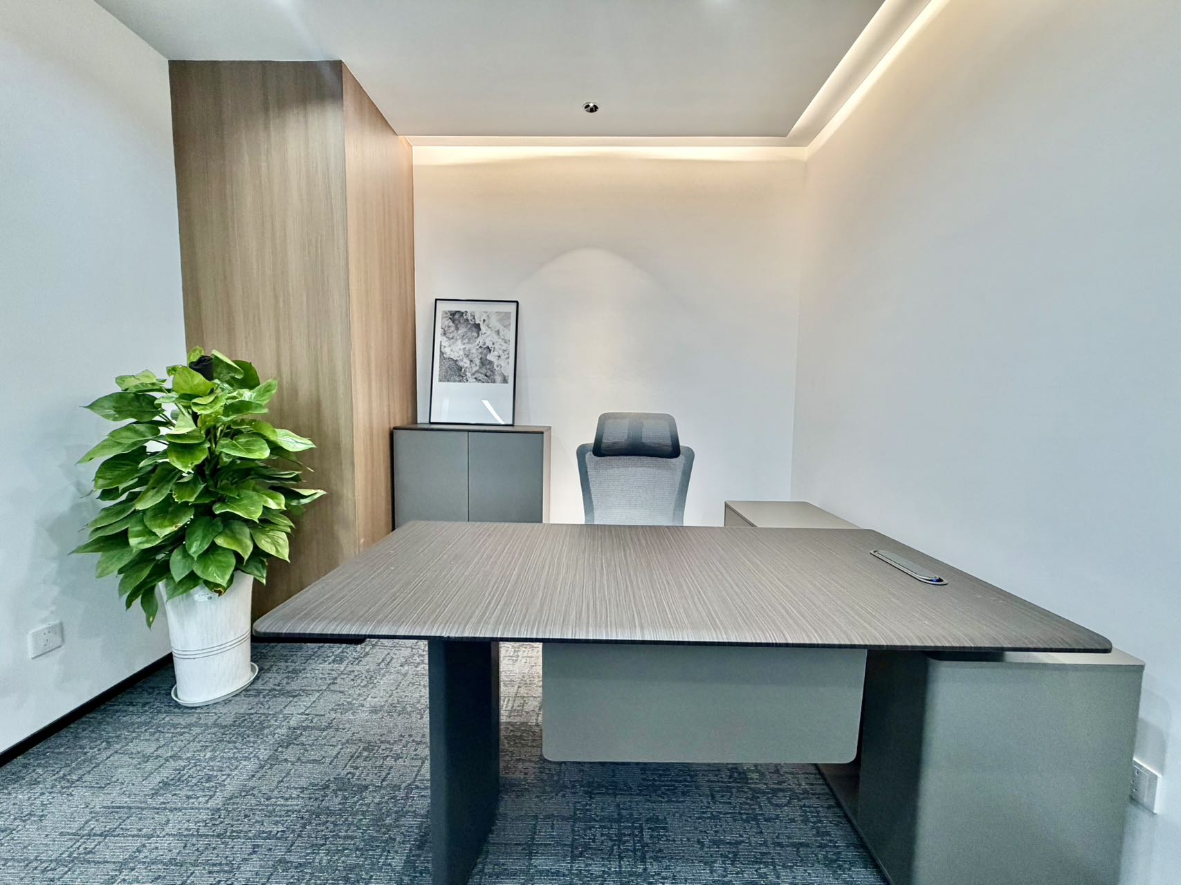 近攀成钢区域 整层打造 双面采光 带共享配套 按套4隔间22工位 含物业费 摩根中心办公室出租