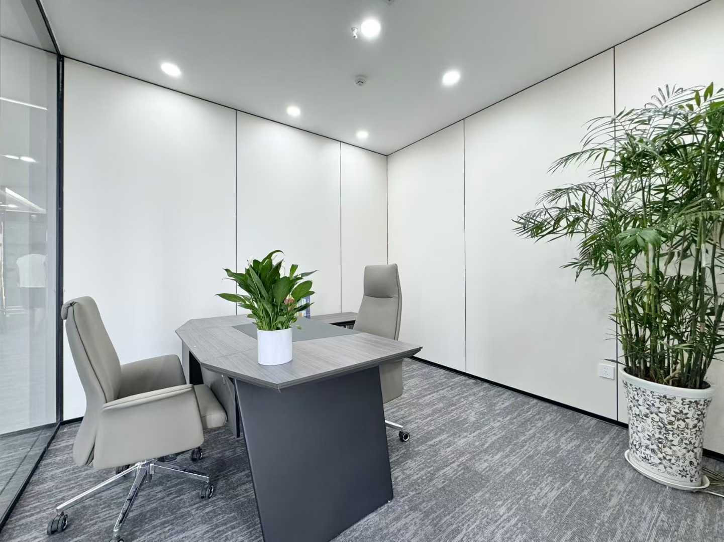 高新区天府三街地铁口 366平 5隔间36工位 带大会议室 24小时空调 东南朝向 新希望国际办公室出租