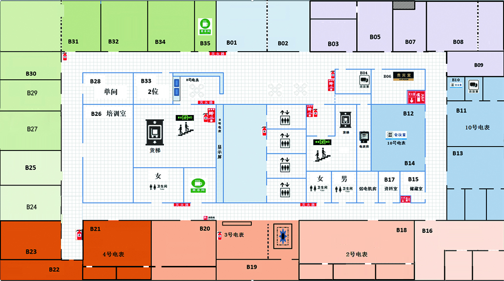 孵化园大气国企风 中式装修 半层出租 24小时空调 1000平方 20个隔间60工位  大气前台 中航国际交流中心办公室出租
