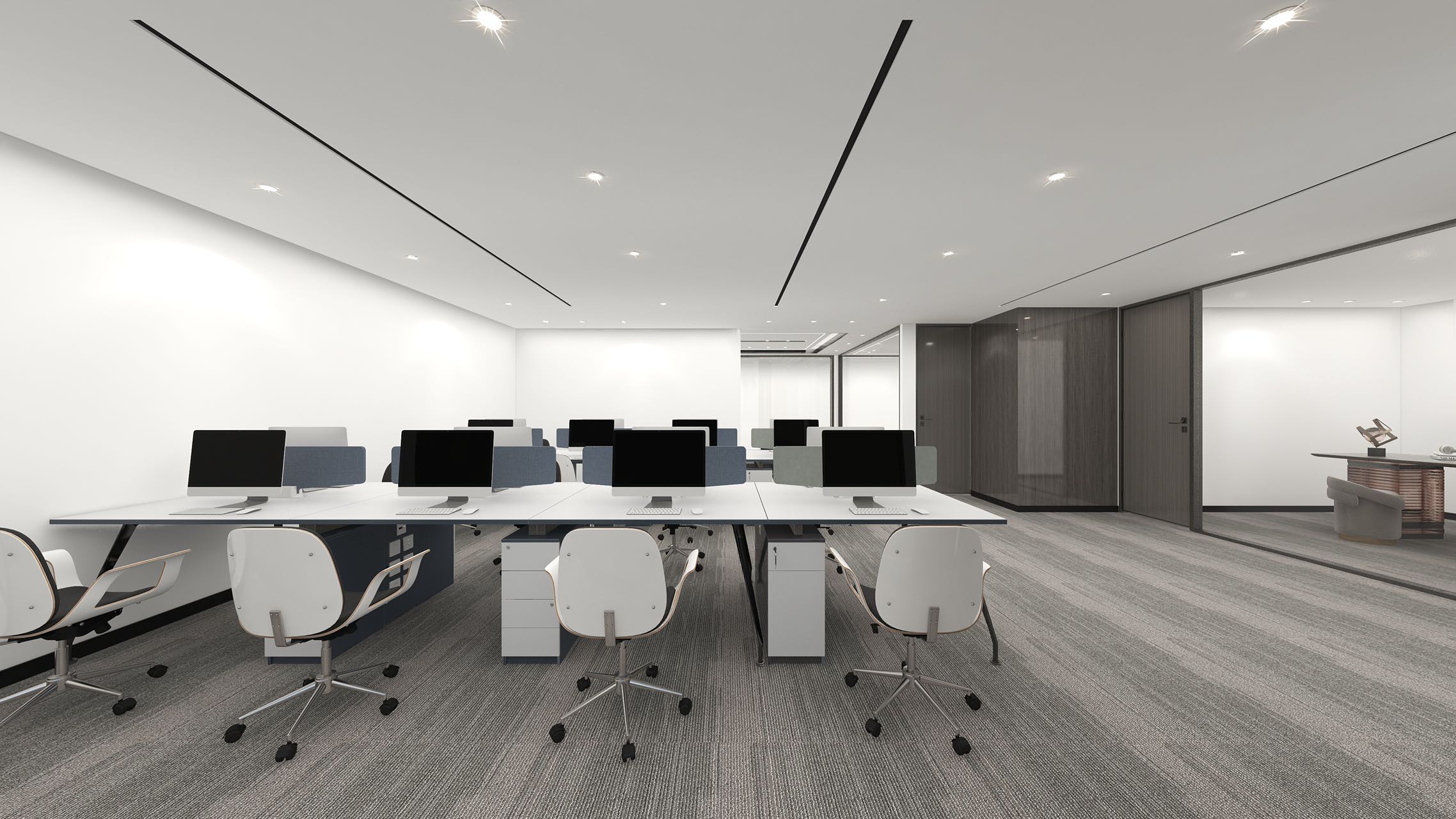 高新区新世纪环球中心精装168平办公室 全新装修现房 带家具 含物业
