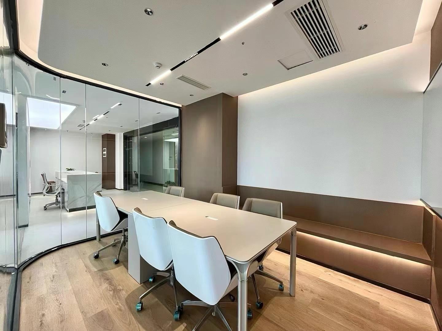 高新区天府三街精装电梯口户型 5隔间30工位带休息区 报价含物业费 新装修高品质 新希望国际C座办公室出租