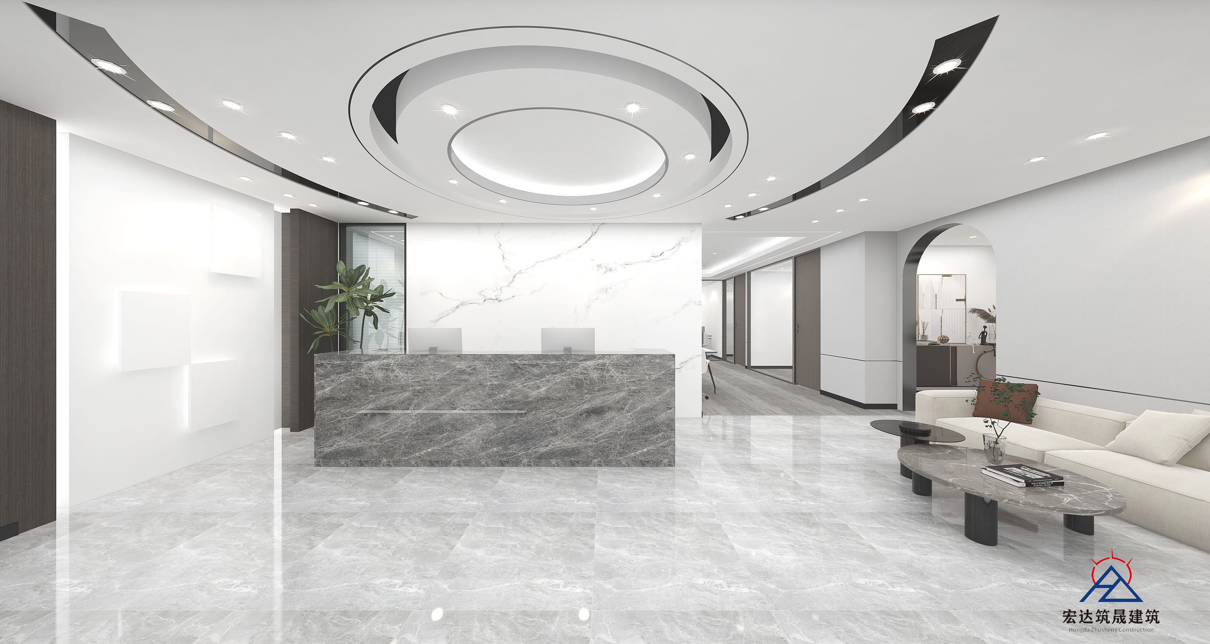 高新区新世纪环球中心精装290平办公室 全新装修现房 带家具 含物业