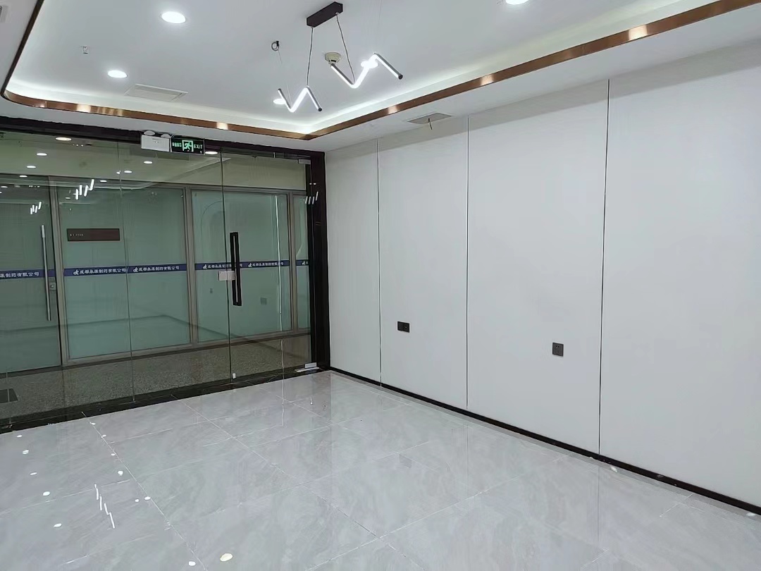高新环球中心 1号线锦城广场站直达 采光好 现代精装电梯口