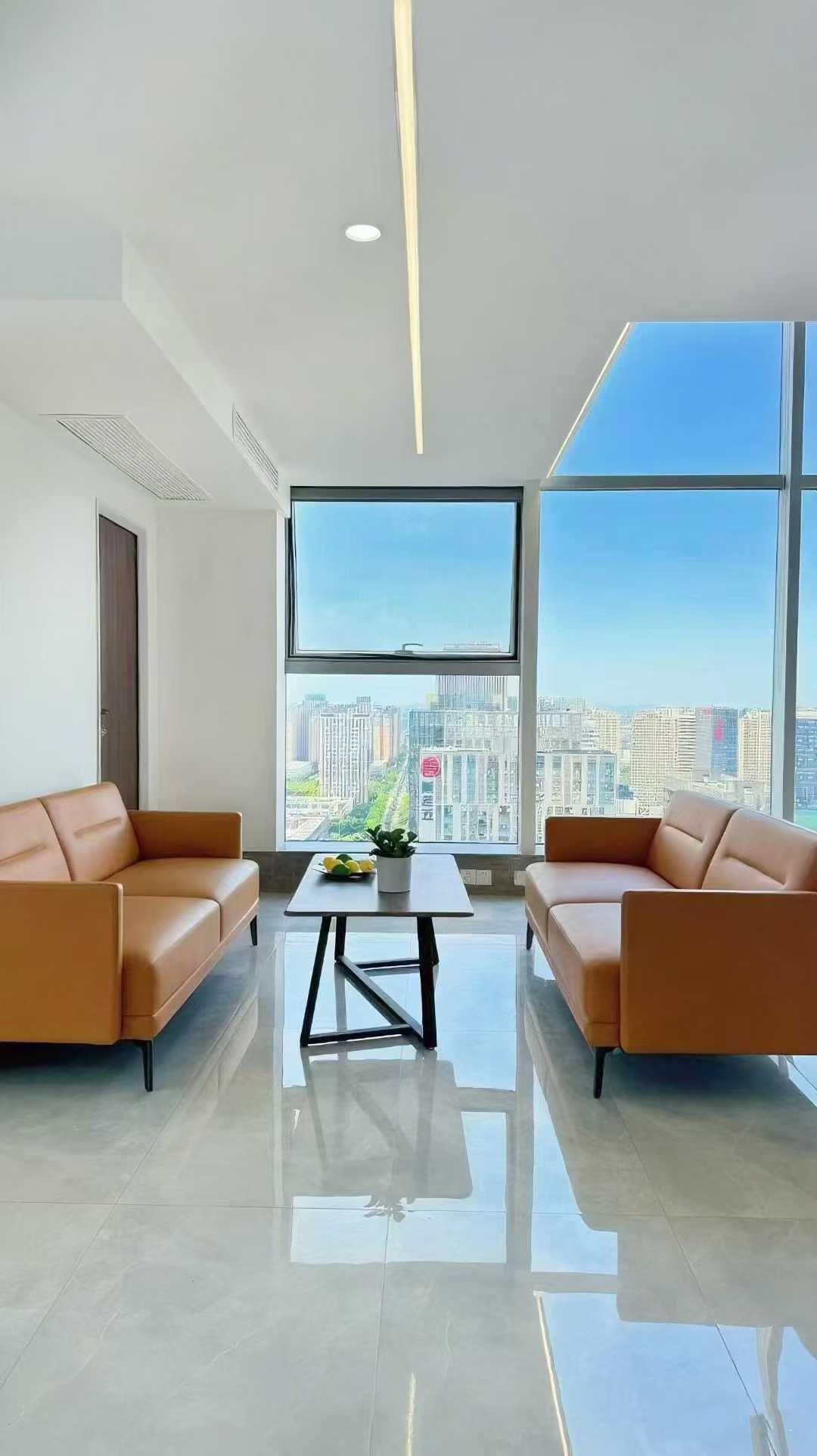 天府三街跃层写字楼 利用率高 实得360平 4/5隔间+30工位 双面采光 24小时空调 福年广场办公室出租