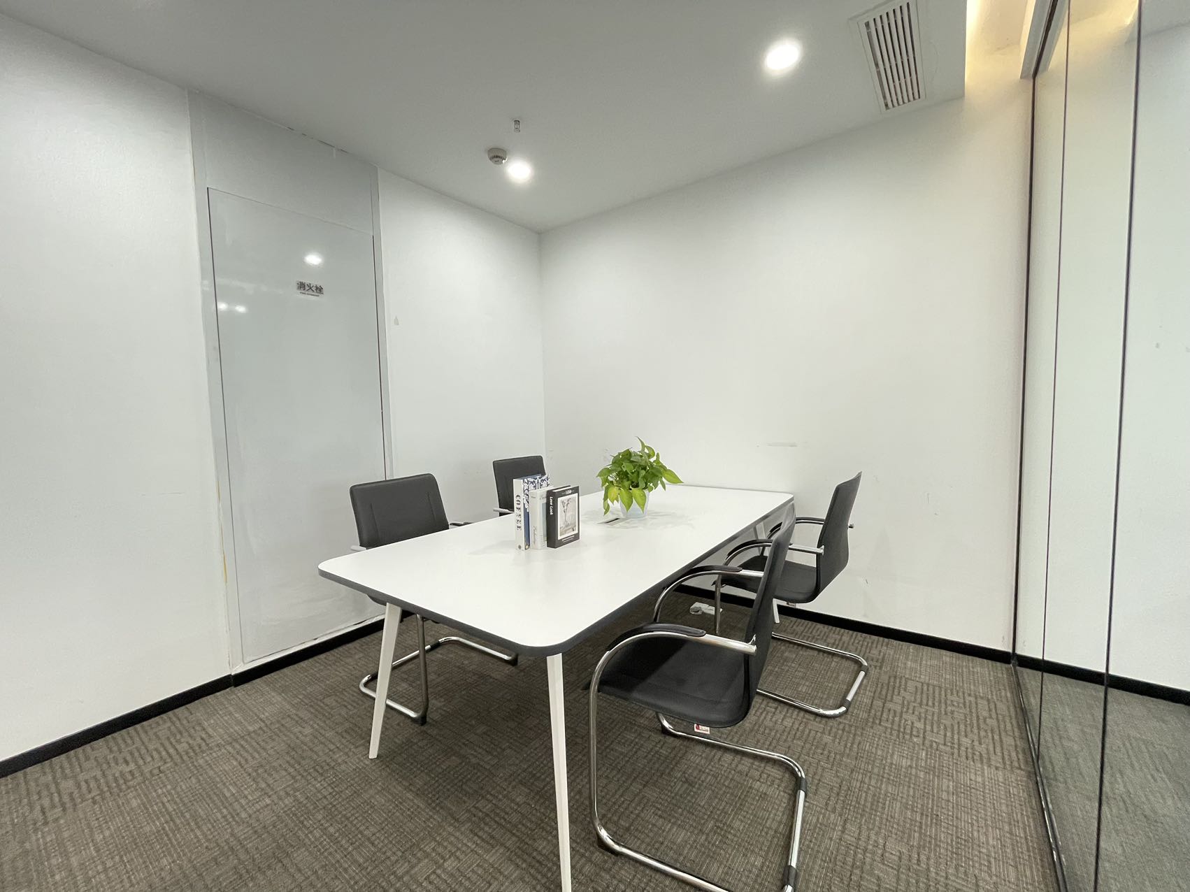 锦江区2号线洪河地铁两三百米 118平稀缺小面积 2隔间12工位 视野巴适 老板间大 绿地468锦峰办公室出租