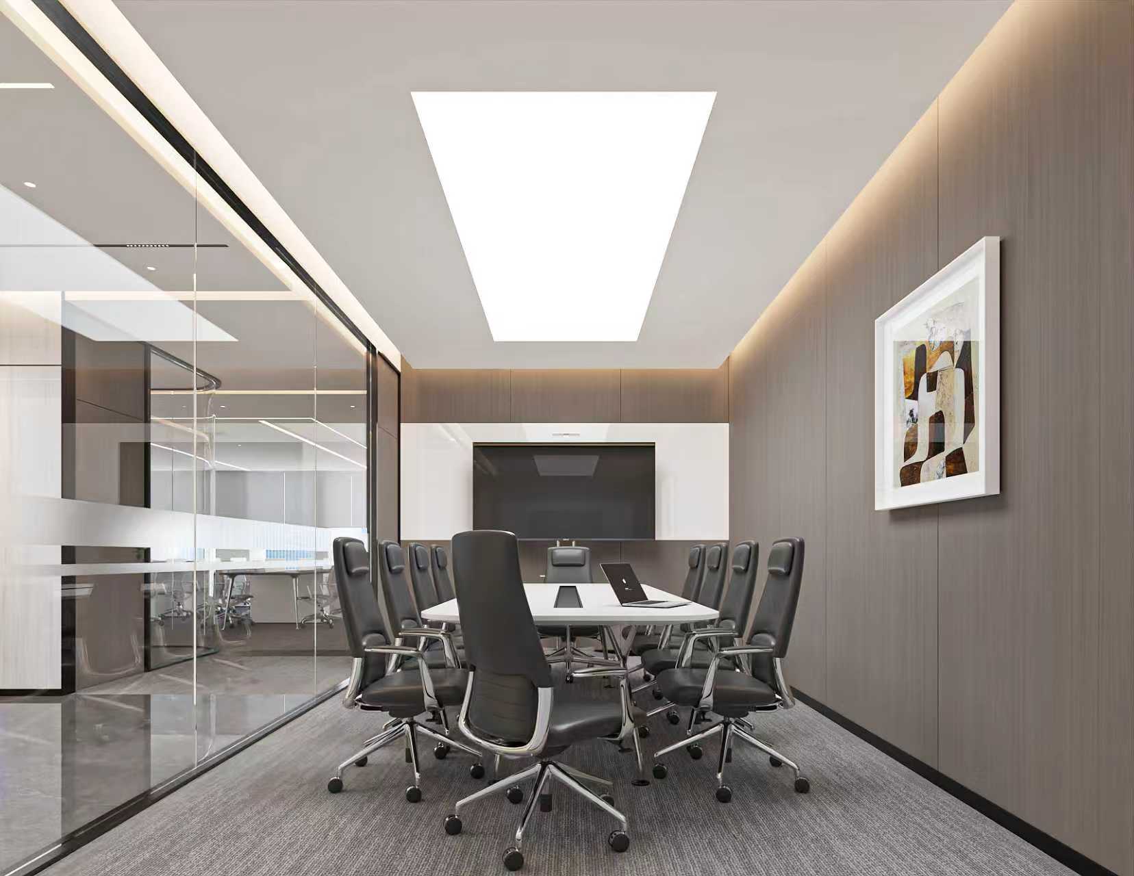 天府三街地铁口 东北双面采光按套出租 6隔间30工位 精装 户型如图 新希望国际办公室出租