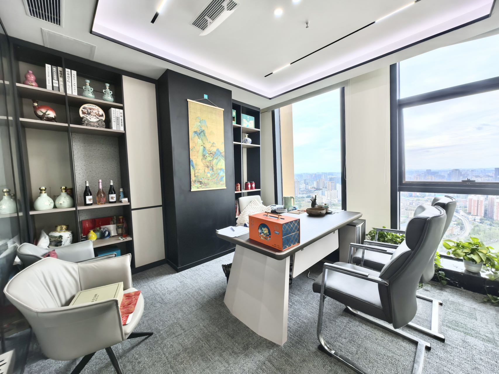 金牛区人民北路近地铁的创业/办事处小户型 112平 2隔间9工位 24小时空调 看锦江 北成8号办公室出租