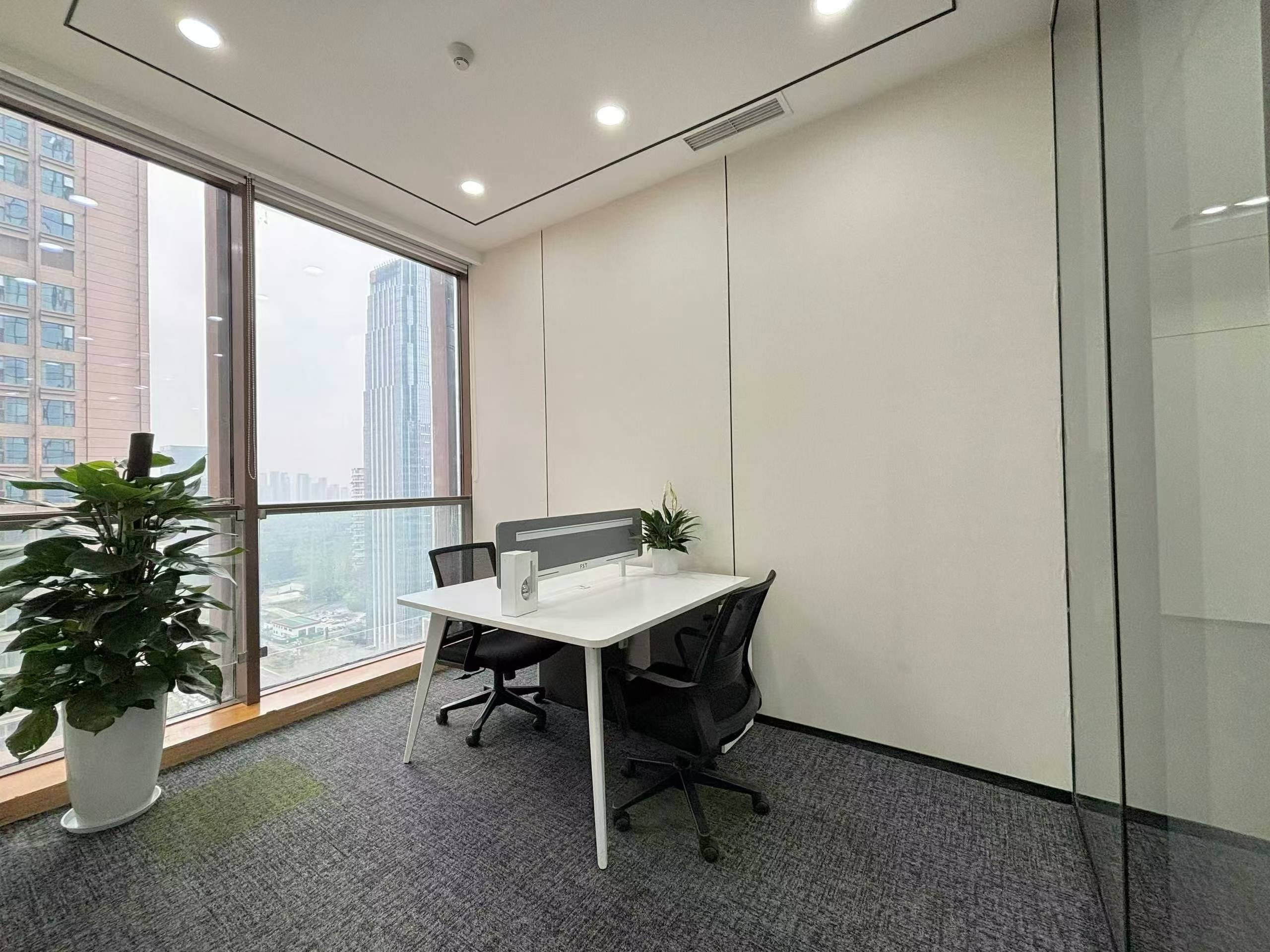 世纪城精装4隔间20工位 213平 地铁口 报价含税 价格可沟通 东方希望天祥办公室出租