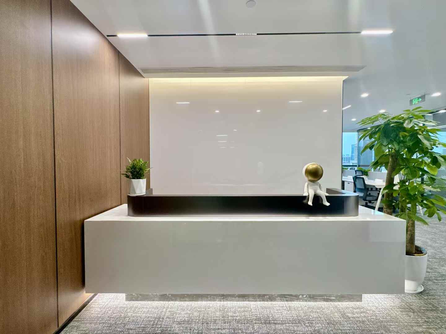 世纪城精装优质户型 天府二街 4隔间14-18工位 中区视野无遮挡 装修巴适 蜀都中心二期办公室出租