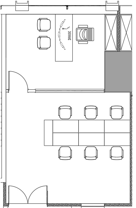 共享丨福年广场94平米，豪华装修共享空间