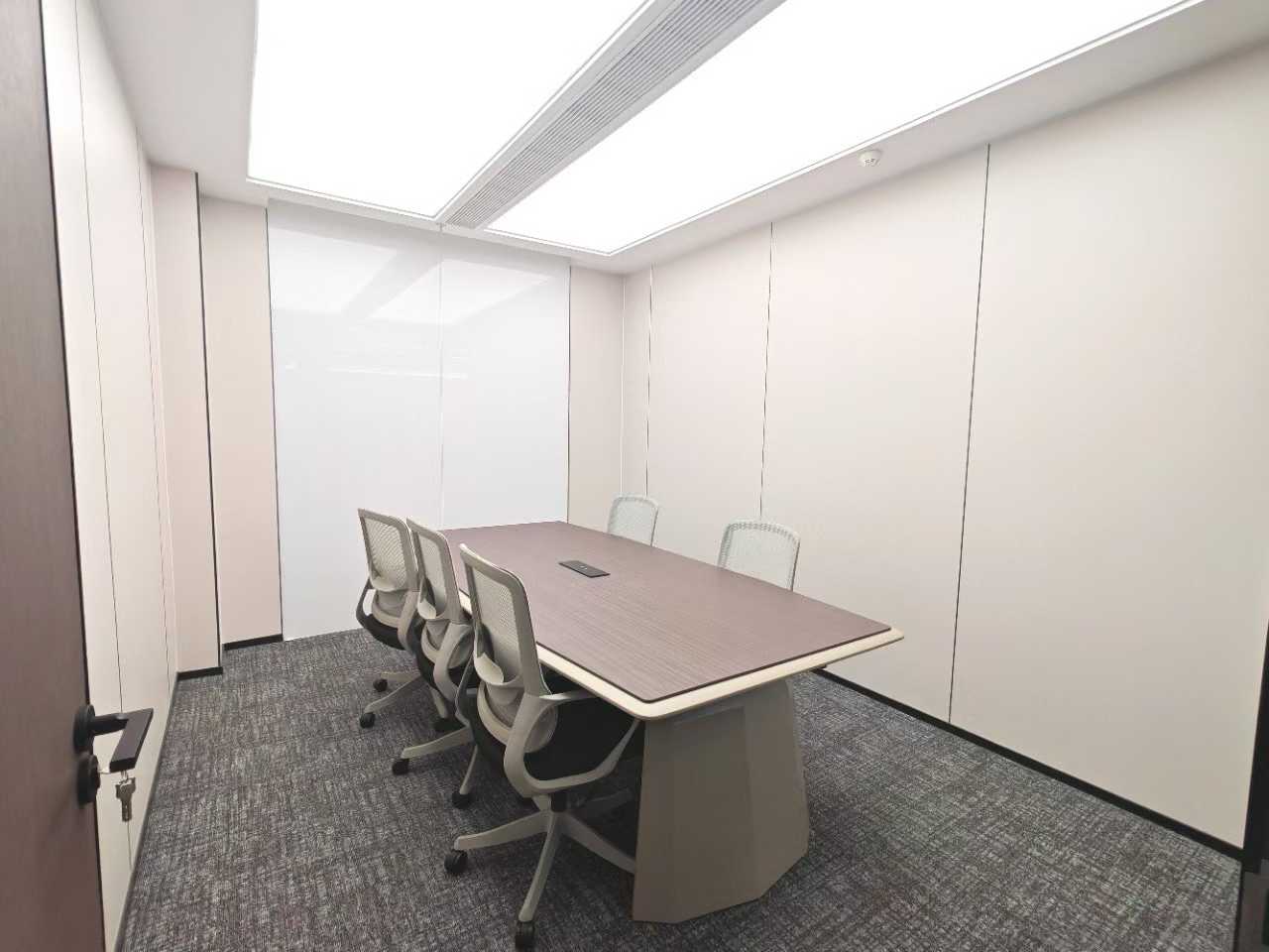 高新南区孵化园地铁上盖 248平 4隔间28工位 精装带家具 朝西 整栋打造 嘉润国金办公室出租