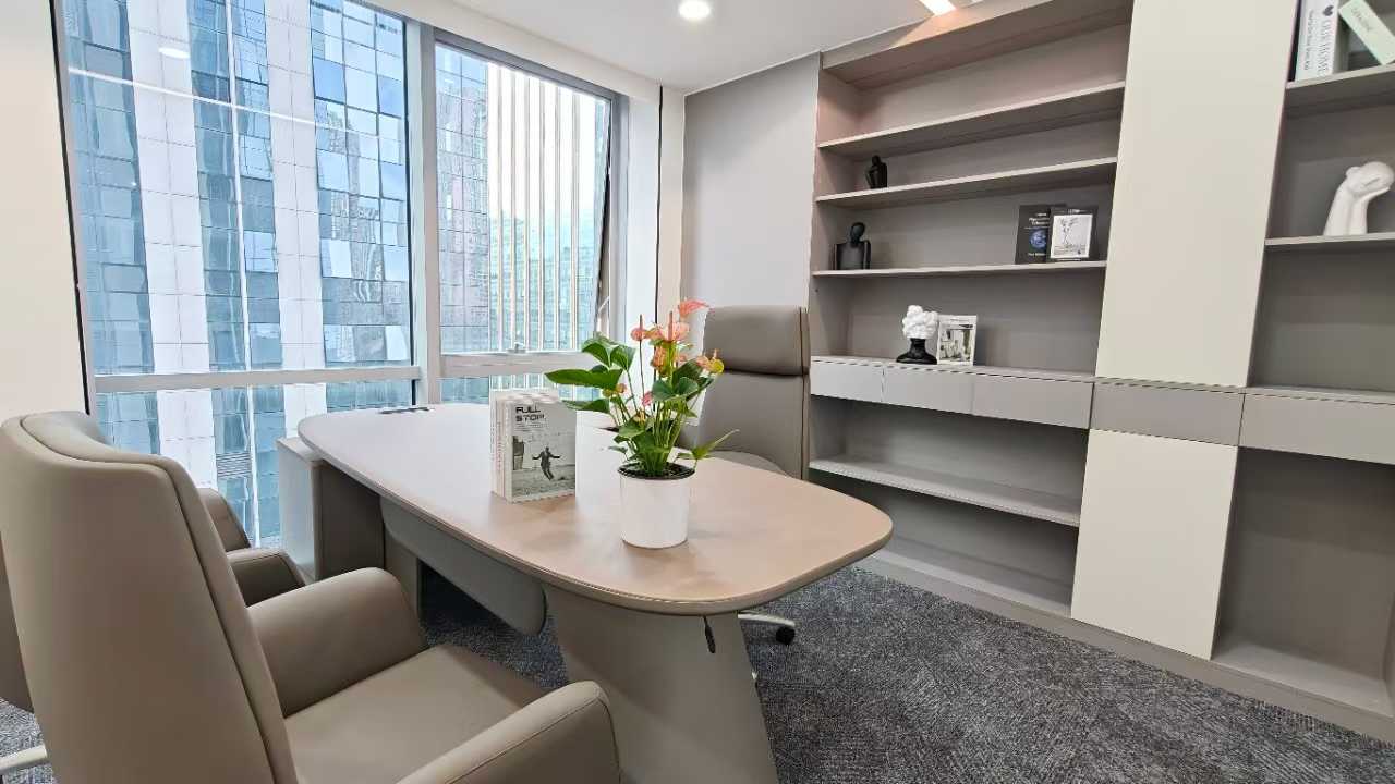 天府二街新开楼盘 295平方 4隔间30工位 24小时空调 带共享配套 所见即所得 雄川金融中心办公室出租