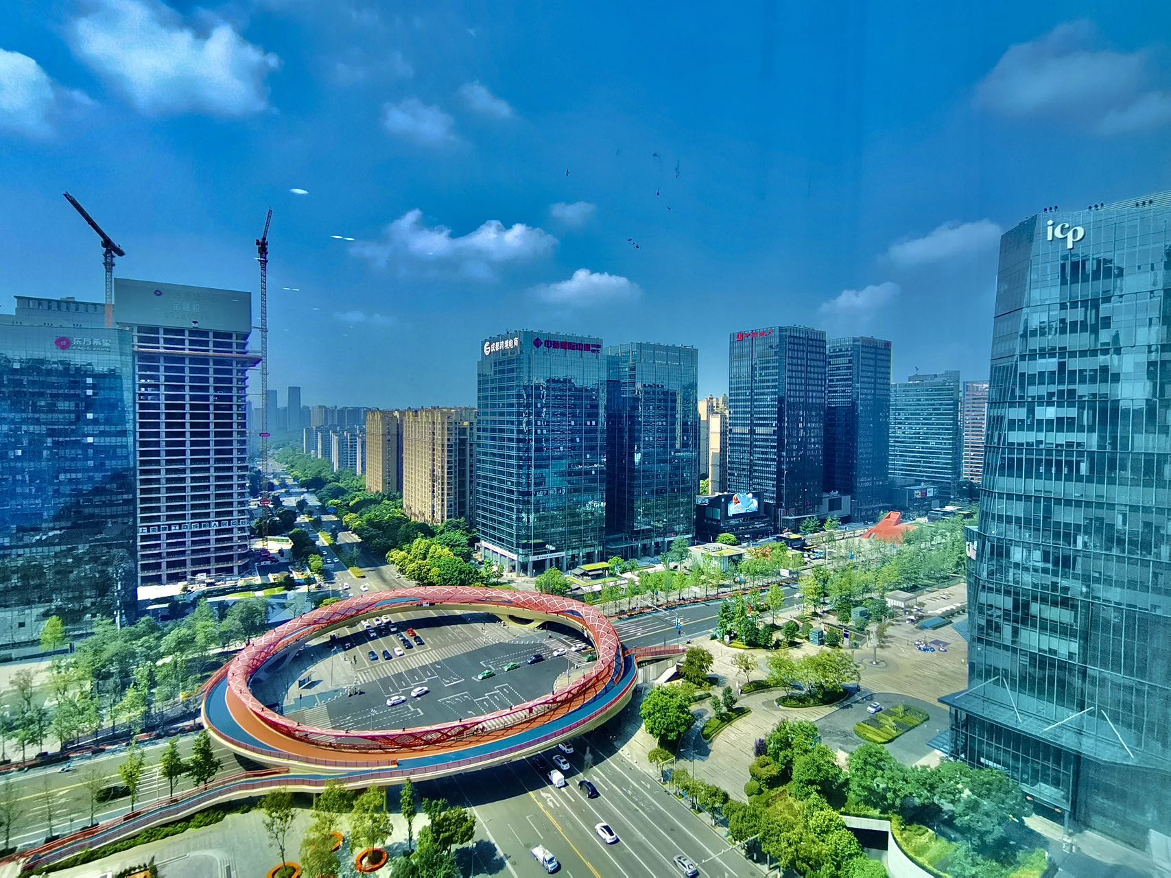 金融城甲级写字楼 按套出租 4隔间24工位 视野绝佳 稀缺户型 含物业费 中航国际办公室出租