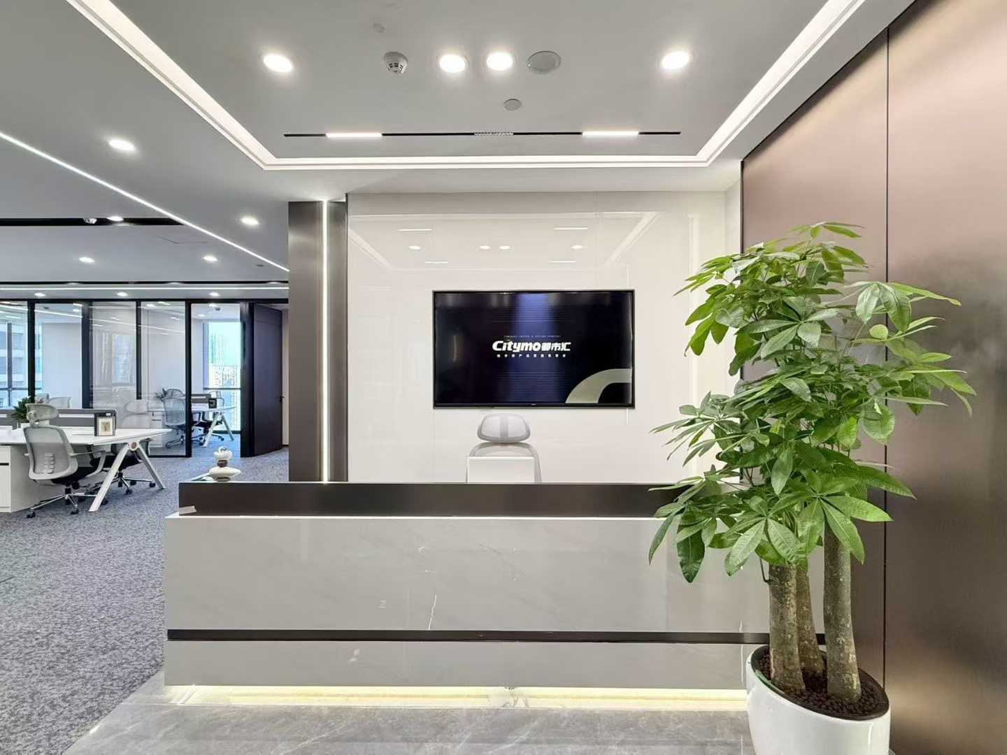 高新区世纪城地铁口292平方 4隔间34工位 双面采光 带共享会议室茶室 精装带家具 天祥广场办公室出租