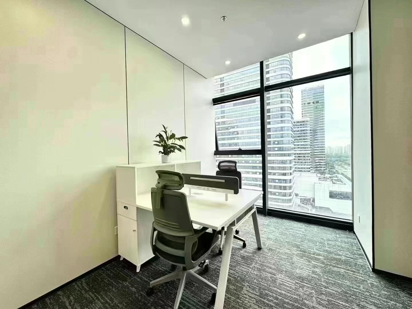 东2.5环甲级写字楼 278平方 4隔间24工位 24小时空调 地铁口 特价出租 户型方正 龙腾广场办公室出租