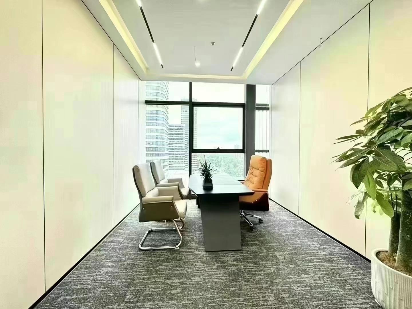 东2.5环甲级写字楼 278平方 4隔间24工位 24小时空调 地铁口 特价出租 户型方正 龙腾广场办公室出租