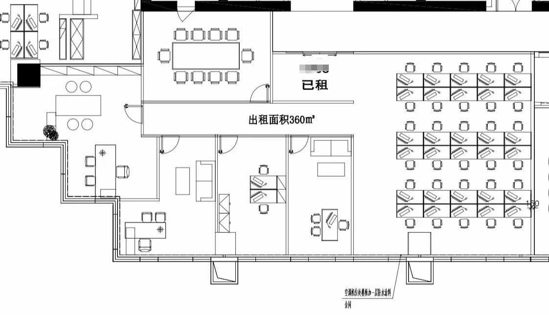 高新区孵化园核心CBD位置 360平 5隔间30工位 电梯口 动静分区 高区视野巴适 阳光金融国际中心办公室出租