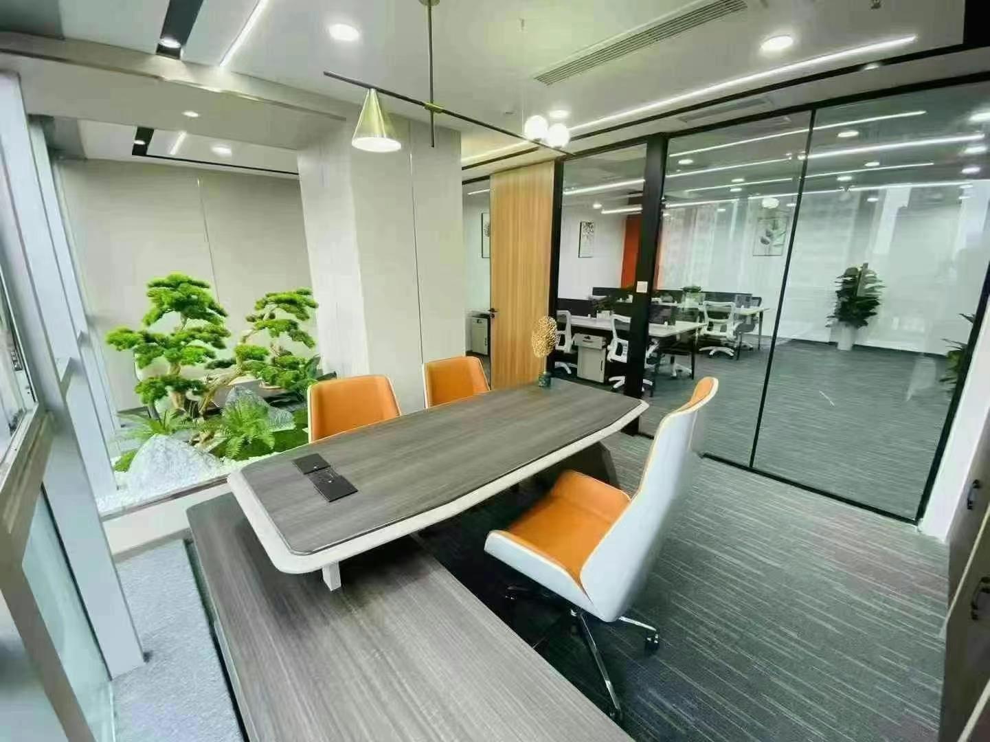 武侯区桐梓林地铁三四百米 159平方 3隔间16工位 特价出租 物业便宜 24小时空调 商鼎国际办公室出租