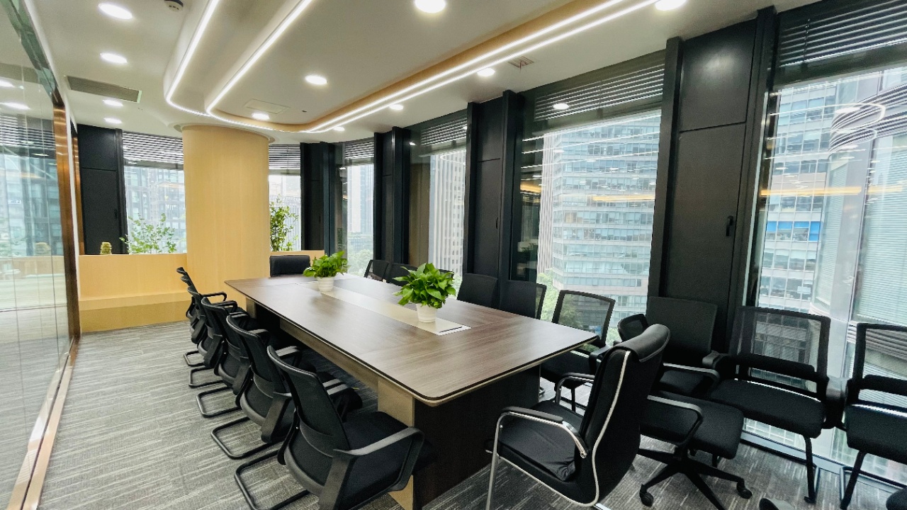 高新区天府三街地铁口ICON大源国际大面积精装办公室 全新精装修