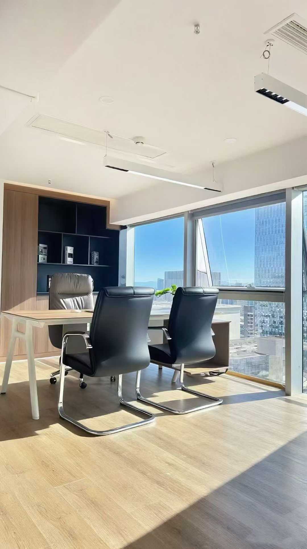 天府三街跃层写字楼 利用率高 实得360平 4/5隔间+30工位 双面采光 24小时空调 福年广场办公室出租