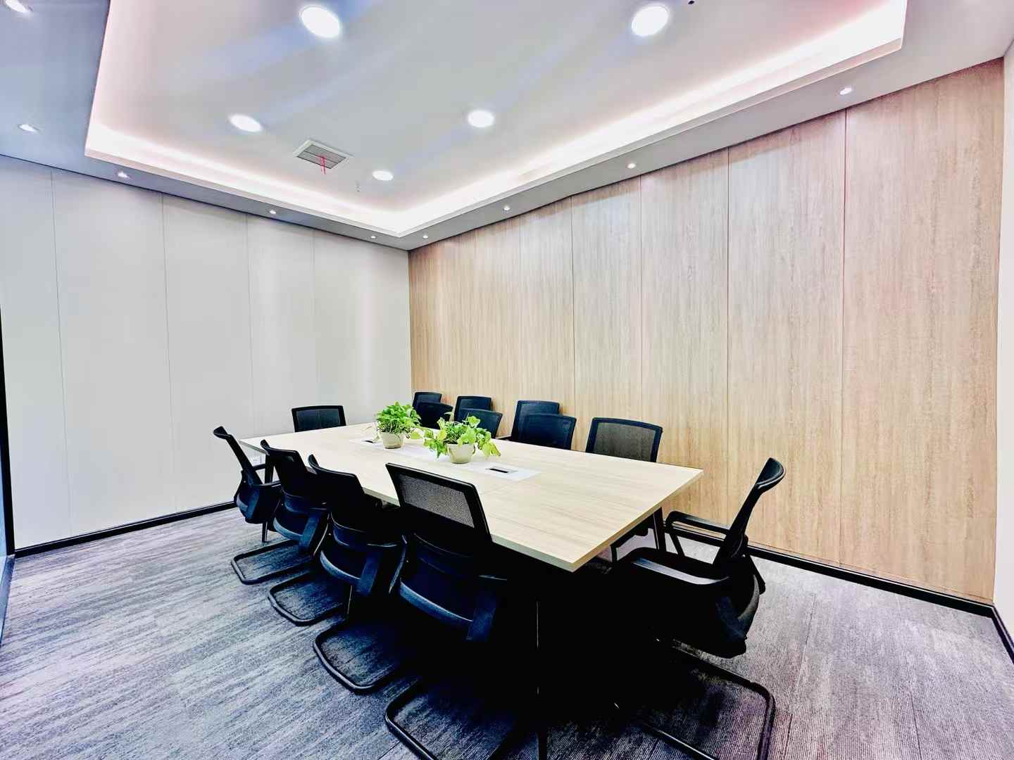 高新区高新地铁站四百米 公摊低利用率高 135平方 3隔间20工位 户型方正 24小时空调 含物业费 晶科1号办公室出租