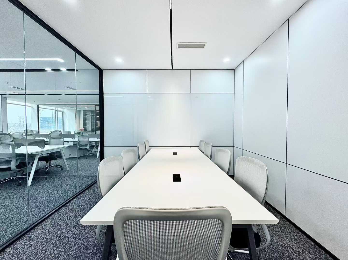 红牌楼甲级带共享配套服务 413平 5隔间36工位 带接待区 户型方正 采光面大 鼎冠中心办公室出租