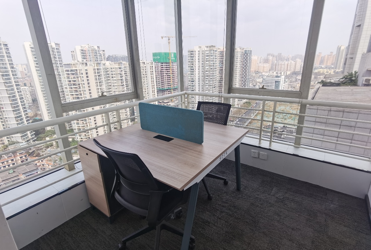 市中心东门大桥地铁口 128平 3隔间10个工位 小户型双面采光 24小时空调 东方广场办公室出租