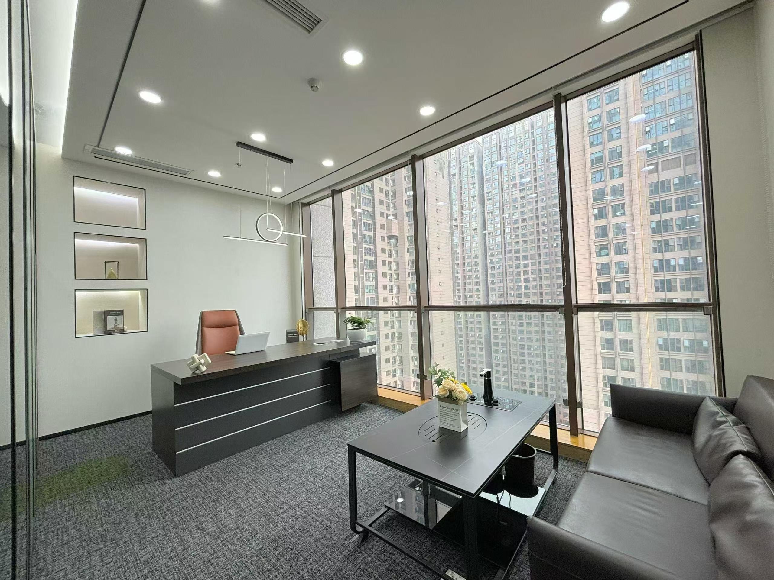 世纪城精装4隔间20工位 213平 地铁口 报价含税 价格可沟通 东方希望天祥办公室出租