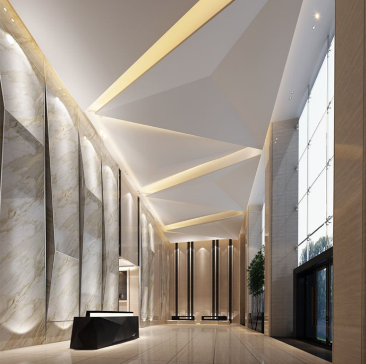 写字楼公共空间布局